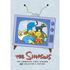 The Simpsons - The Complete First Season (DVD, 2009, 3-Disc Set, Collectors...
